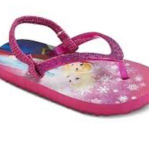 Little girls summer slippers